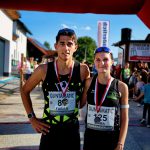 Die Tagessieger Fabian Hennerbichler & Emma Scherb
